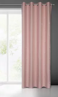 Zasłona gotowa na przelotkach WENDY 140x250 Eurofirany różowy