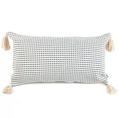 Poszewka dekoracyjna PALERMO-3B Terra Collection 30x50 Eurofirany granatowa