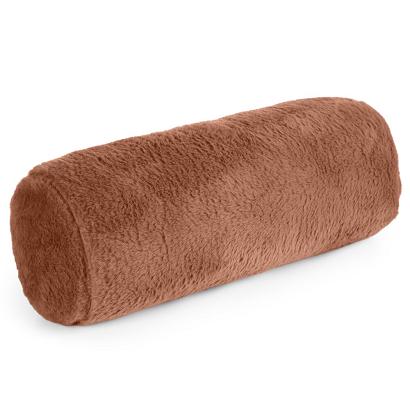 Poszewka dekoracyjna wałek NINA 15x45 Eurofirany mocha futrzany i puszysty