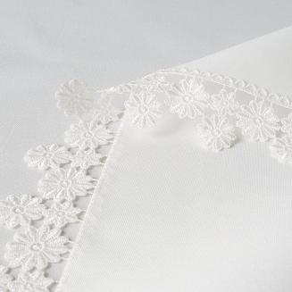 Obrus dekoracyjny LAURA 145x300 Eurofirany biały