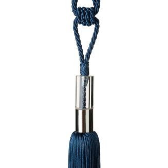 Sznur dekoracyjny do zasłon LUIZA ciemnoniebieski