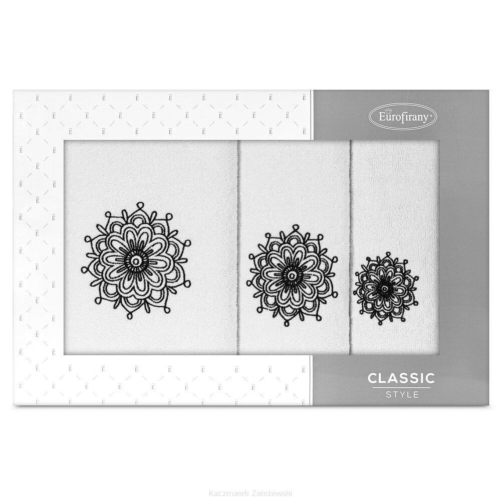 Komplet ręczników 3 cz. ROSETTE 30x50 Eurofirany
