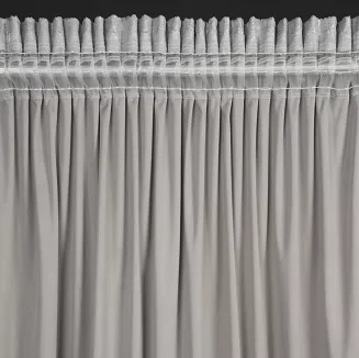 Zasłona gotowa na taśmie AVENA 135x270 Eurofirany stalowy