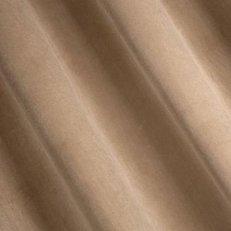 Zasłona gotowa na przelotkach MELANIE 140x250 Eurofirany ciemny beżowy