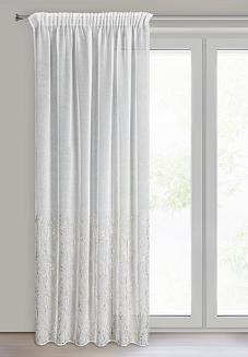 Firana gotowa na taśmie MELIA 140x270 Eurofirany biały