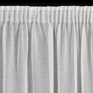 Firana gotowa na taśmie MELIA 140x270 Eurofirany biały