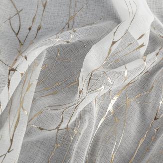 Firana gotowa na taśmie MELIA 140x270 Eurofirany biały