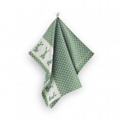 Ścierka kuchenna WIELKANOCNA 50x70 Zwoltex wzór SZARAK zielona pistacjowa