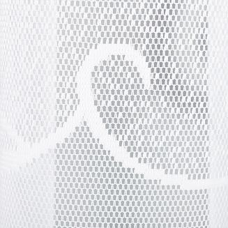 Firanka żakardowa gotowa na żabki EWELINA 400x160 biała