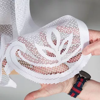 Firanka żakardowa gotowa na żabki POLA 250x130 biała