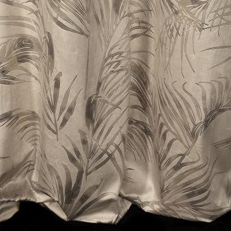 Zasłona gotowa na przelotkach DEBRA Eurofirany beżowy