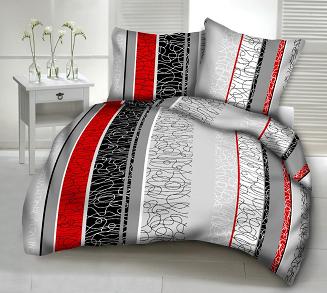 Pościel z kory 160x200 wzór szalone zawijasy