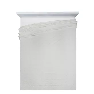 Koc narzuta WARKOCZ 150x200 Design91 biały
