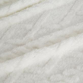 Koc narzuta WARKOCZ 150x200 Design91 biały