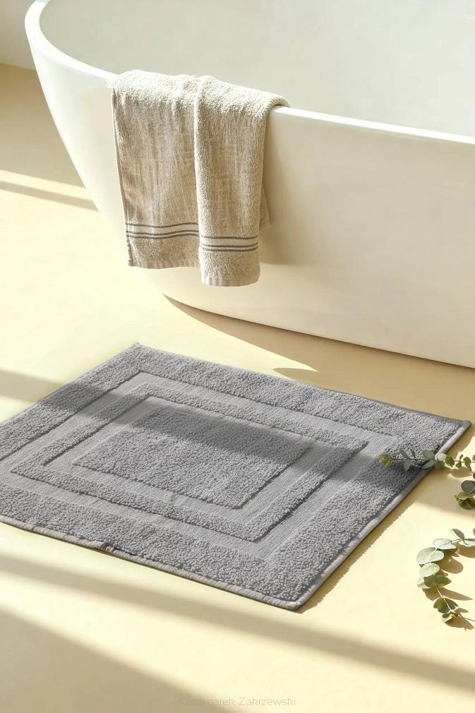 Dywanik łazienkowy bawełniany Ravo 50x70 szary