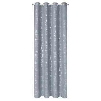 Zasłona gotowa na przelotkach SOLANA 140x250 Eurofirany niebieski