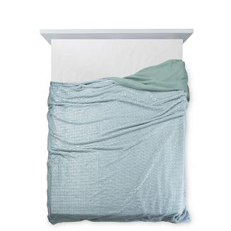 Koc narzuta HAVANA 220x240 Design91 miętowy/srebrny