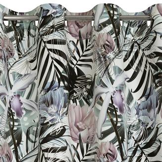 Zasłona gotowa na przelotkach MALIBU 140x250 Eurofirany biały