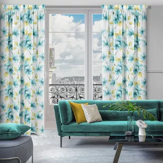 Firana gotowa na taśmie SOFIA 140x270 Eurofirany biały