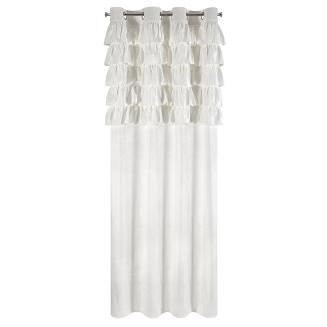 Zasłona gotowa na przelotkach AURA 140x250 Eurofirany biały