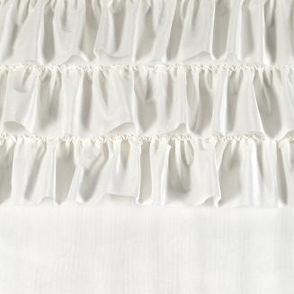 Zasłona gotowa na przelotkach AURA 140x250 Eurofirany biały