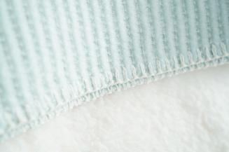 Koc bawełniano-akrylowy 150x200 Lady narzuta pled na łóżko szałwiowy