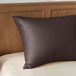 Jedwabna poszewka na poduszkę 70x80 jedwab morwowy czekoladowa