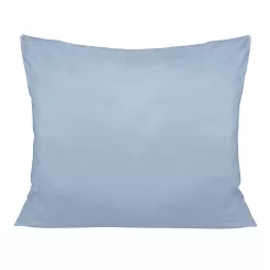 Poszewka satyna bawełniana 50x60 jednobarwna niebieska