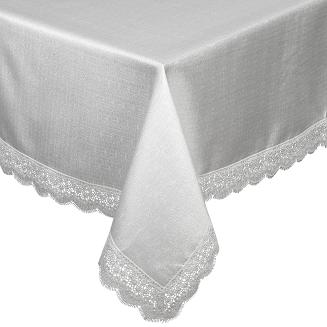 Obrus dekoracyjny JULIE 140x220 Eurofirany ecru