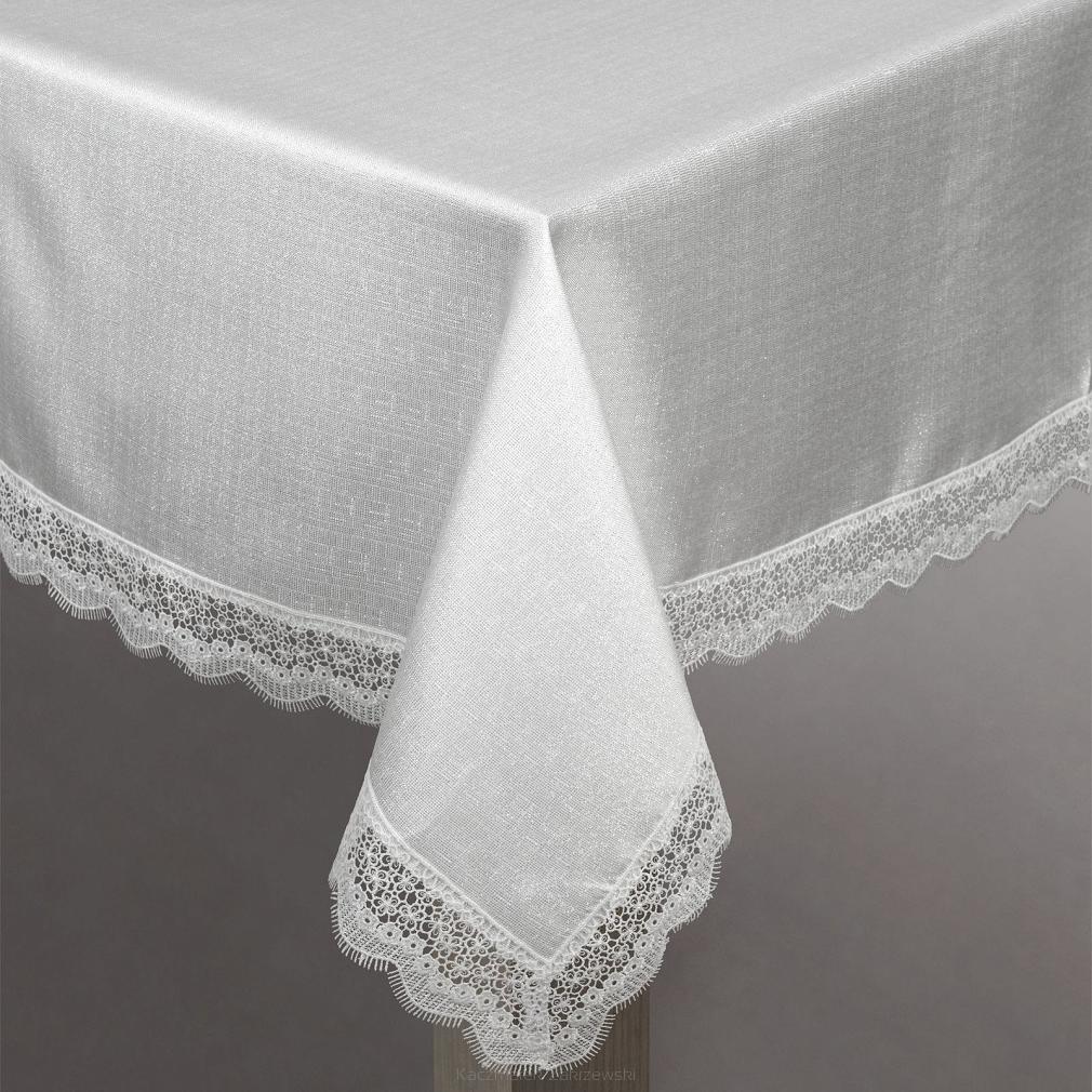 Obrus dekoracyjny JULIE 140x220 Eurofirany ecru