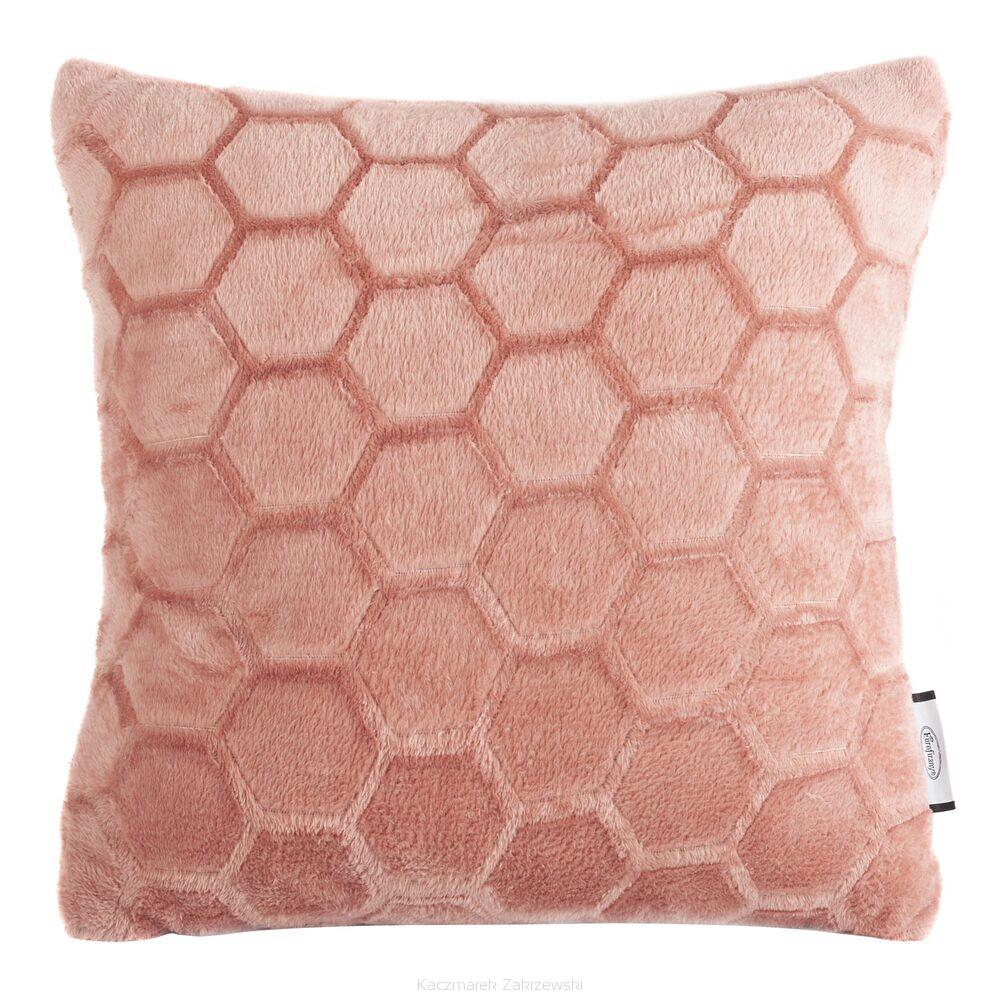 Poszewka dekoracyjna ZOE 40x40 Eurofirany pudrowy róż