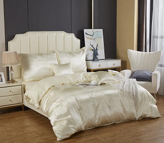 Ekskluzywna Pościel Atłasowa Z Haftem 220x200 AT005