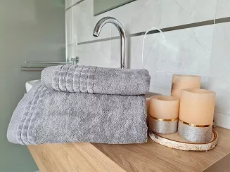 Ręcznik kąpielowy Larisa 50x100 stalowy
