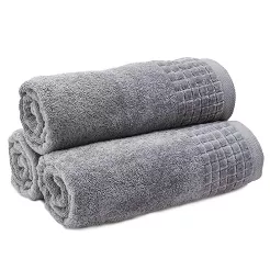 Ręcznik kąpielowy Larisa 50x100 stalowy