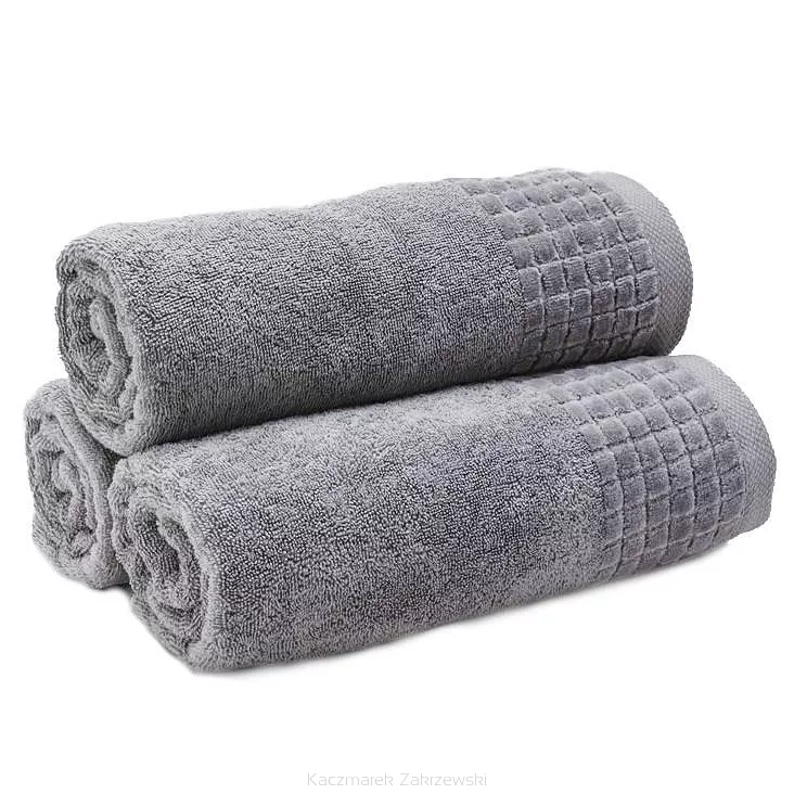 Ręcznik kąpielowy Larisa 50x100 stalowy