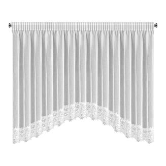 Firana gotowa na taśmie ARTEMIDA 400x160 Eurofirany biały