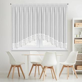 Firana gotowa na taśmie ARTEMIDA 400x160 Eurofirany biały