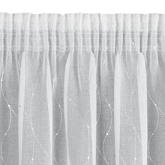 Firana gotowa na taśmie ARLENA 140x270 Eurofirany biały