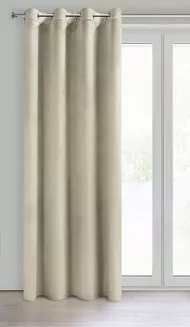 Zasłona gotowa na przelotkach DARLA 140x250 Eurofirany kremowy