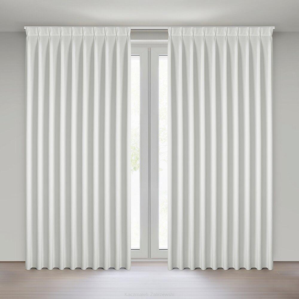 Zasłona gotowa MELANIE 210x270 Eurofirany biały