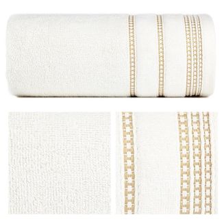 Ręcznik bawełniany AMANDA 30x50 Eurofirany kremowy