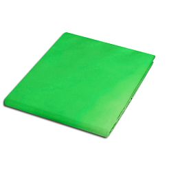 Prześcieradło satyna bawełniana bez gumki 200x220 zielone