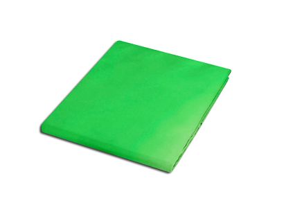 Prześcieradło satyna bawełniana bez gumki 200x220 zielone