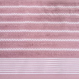 Ręcznik bawełniany LEO 50x90 Design91 liliowy