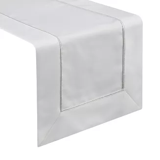 Obrus dekoracyjny MADELE 40x200 Eurofirany biały