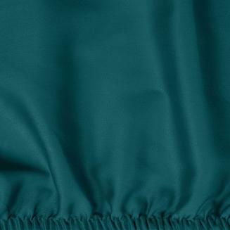 Prześcieradło satynowe z gumką NOVA3 140x200 Eurofirany turkusowy