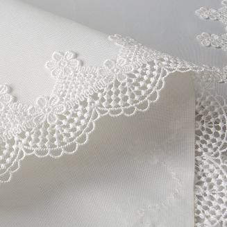 Obrus dekoracyjny RITA 145x300 Eurofirany biały