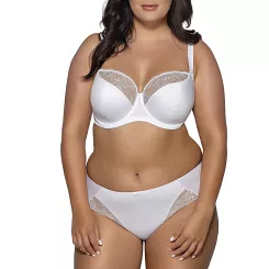 Biustonosz Semi Soft AV 2110 półusztywniany biały