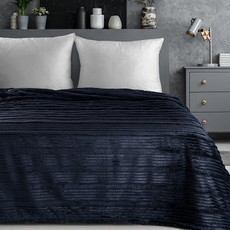 Koc narzuta NINA 150x200 Eurofirany granatowy