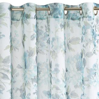 Zasłona gotowa na przelotkach LOREIN 140x250 Eurofirany niebieski